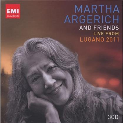 Martha Argerich - Argerich & Friends - Lugano 2011 (3 CDs)