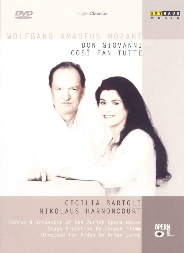 Opernhaus Zürich, Nikolaus Harnoncourt & Cecilia Bartoli - Mozart - Così fan tutte / Don Giovanni Arthaus Musik, 4 DVDs