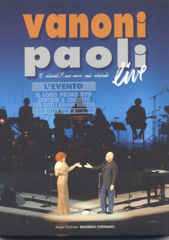 Vanoni Ornella & Paoli Gino - Ti ricordi? No non mi ricordo - Live 2 DVDs