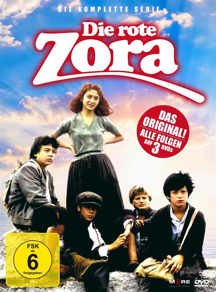 Die rote Zora - Teil 1-3 3 DVD