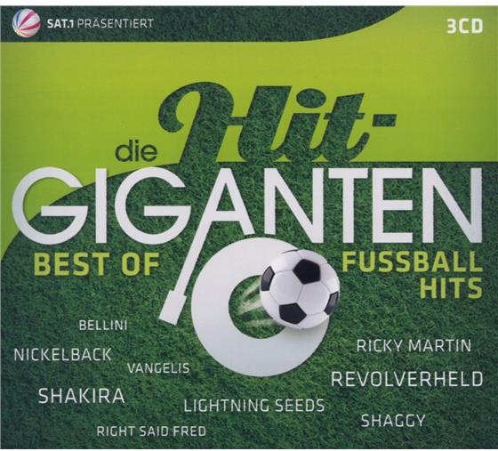 Hit Giganten - Hit Giganten - Various - Best Of Fussballhits 3 CDs