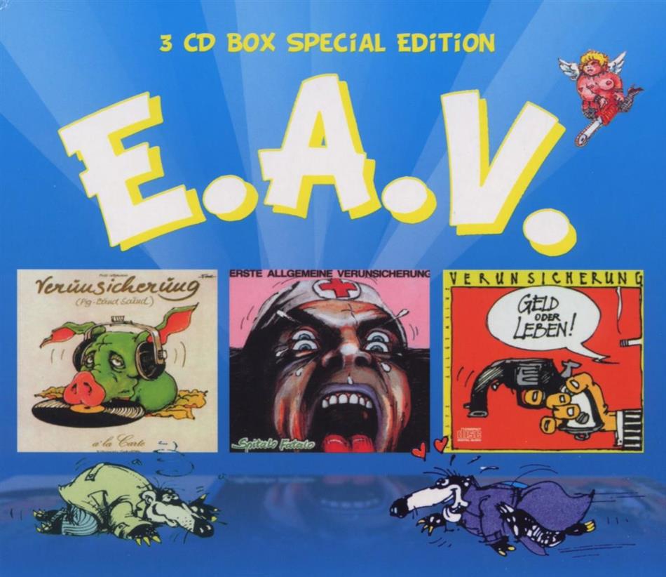 Erste Allgemeine Verunsicherung (EAV) - 3CD Box Édition Spéciale, 3 CD