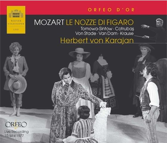 Anna Tomowa-Sintow, Ileana Cotrubas, Federica von Stade, Jose van Dam, … - Nozze Di Figaro - Live Mai 1977 3 CDs