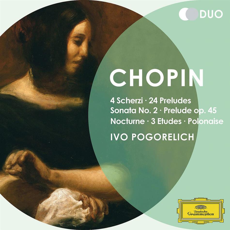 Ivo Pogorelich & Frédéric Chopin (1810-1849) - 4 Scherzi / 24 Preludes / Sonata 2 2 CDs