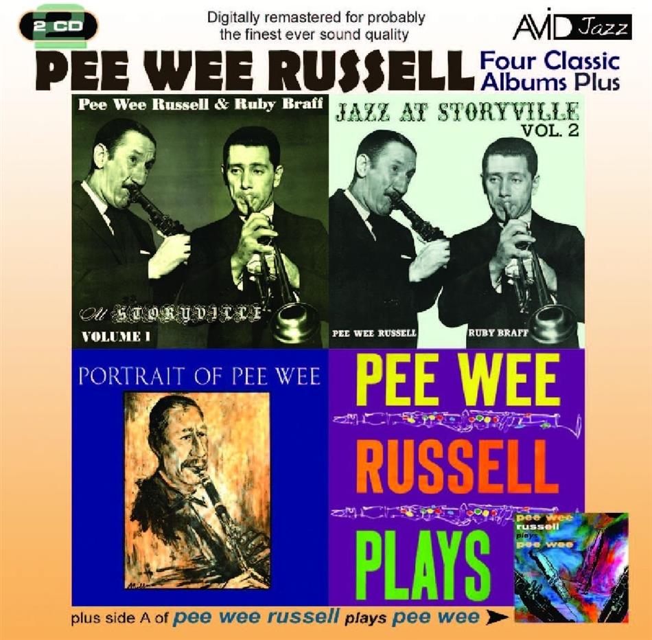 Pee Wee Russell - 4 Classic Albums Plus