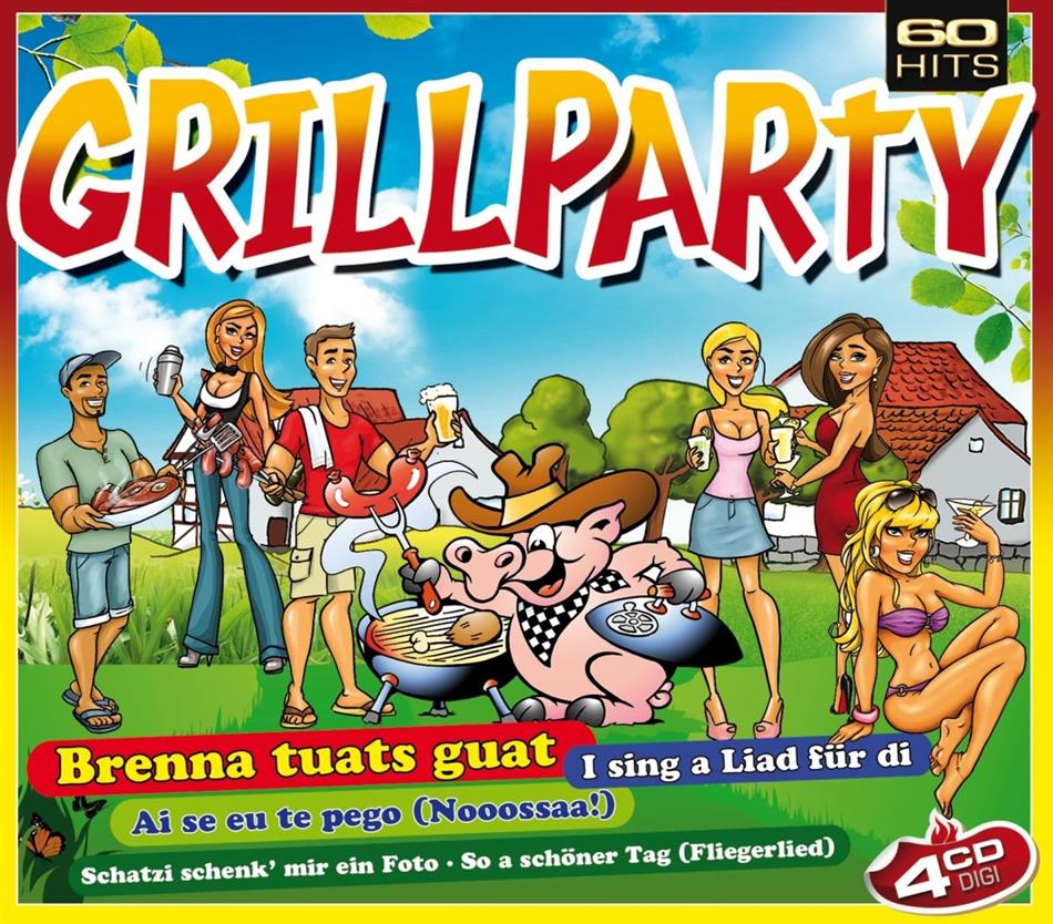 Grillparty - 60 Hits 4 CD