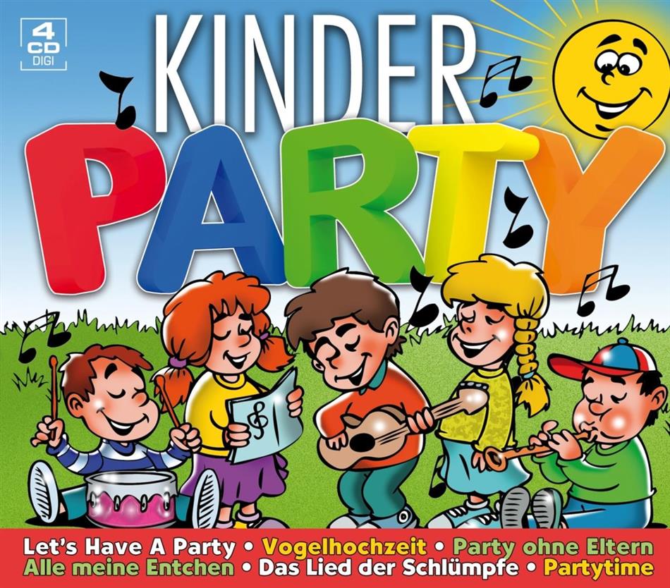 Kinderparty 4 CDs
