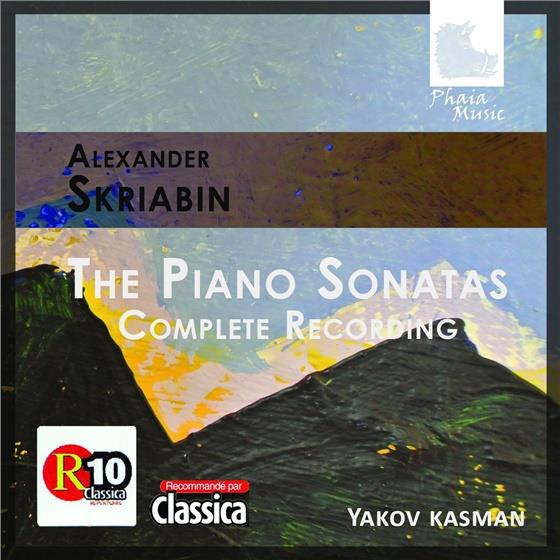 Yakov Kasman & Alexander Scriabin (1872-1915) - Die Klaviersonaten 3 CDs