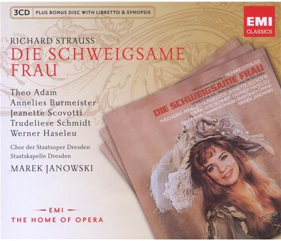 Janowski / Adam / Scovotti / Sd & Richard Strauss (1864-1949) - Die Schweigsame Frau 4 CDs