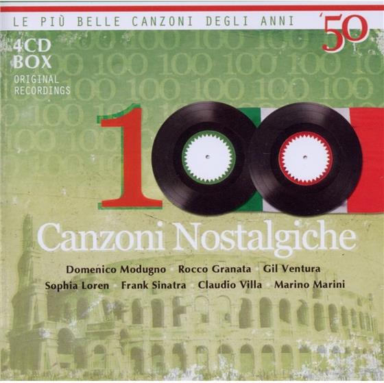100 Canzoni Nostalgiche - Various 4 CD
