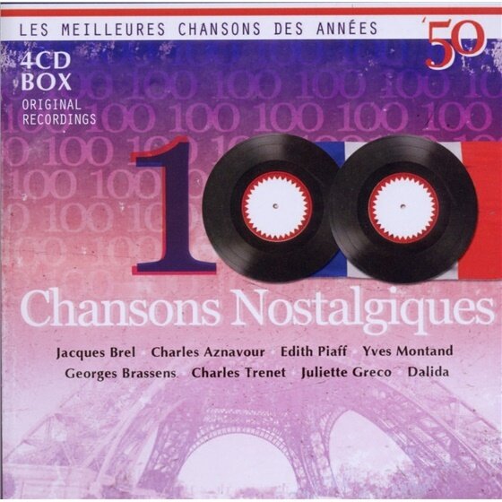 100 Chansons Nostalgiques 4 CDs