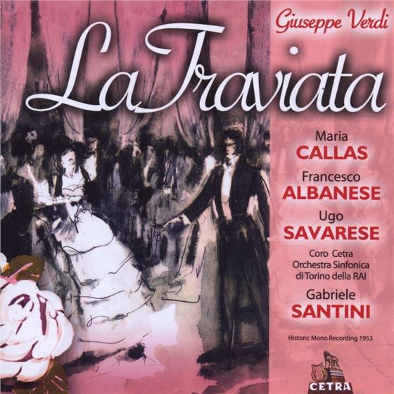 Callas Maria / Albanese / Santini/Orch.S & Giuseppe Verdi (1813-1901) - La Traviata 2 CD