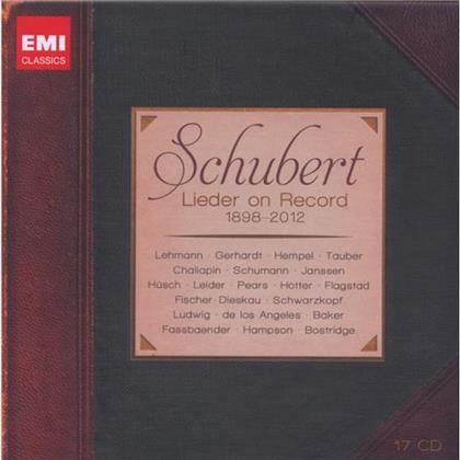 --- & Franz Schubert (1797-1828) - Schubert Lieder On Record (17 CD)