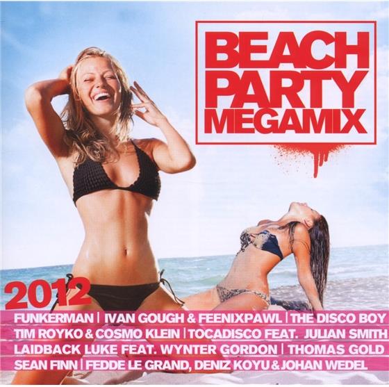 Beachparty Megamix - Various 2012 2 CDs