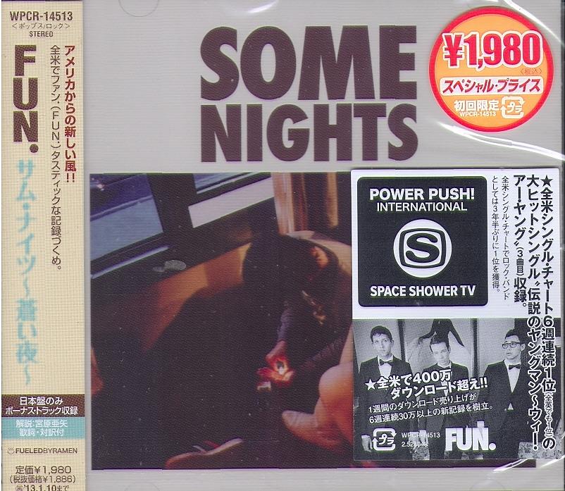 Fun (USA) - Some Nights - Limited Ed. + Bonus Japan Edition