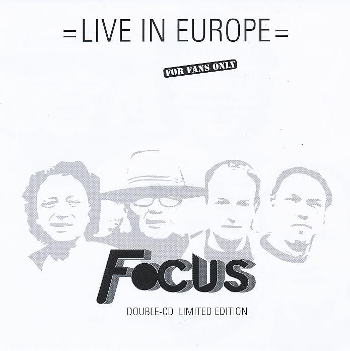 Focus - Live In Europe Japan Edition, Limited Edition