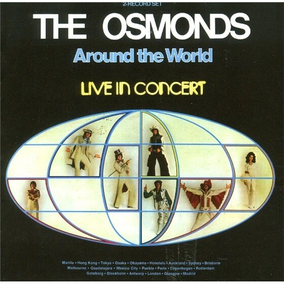 The Osmonds - Around The World - Live In Concert 2 CD