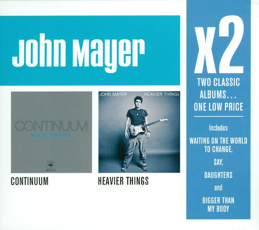 John Mayer - X2: Continuum/Heavier Things 2 CD