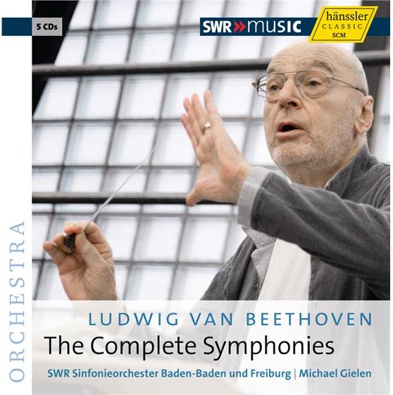Gielen Michael / Swr So Baden-Baden U. F & Ludwig van Beethoven (1770-1827) - Complete Symphonies 5 CDs
