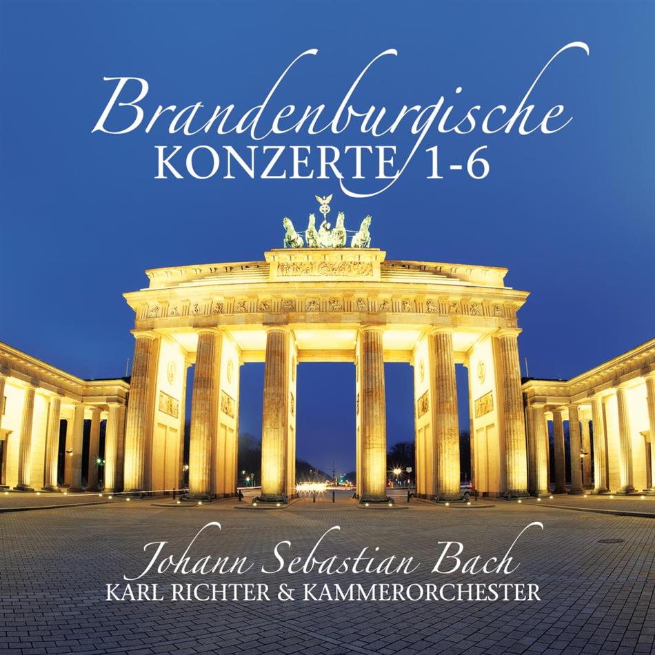 Karl Richter & Johann Sebastian Bach (1685-1750) - Brandenburgische Konzerte 1-6 2 CDs