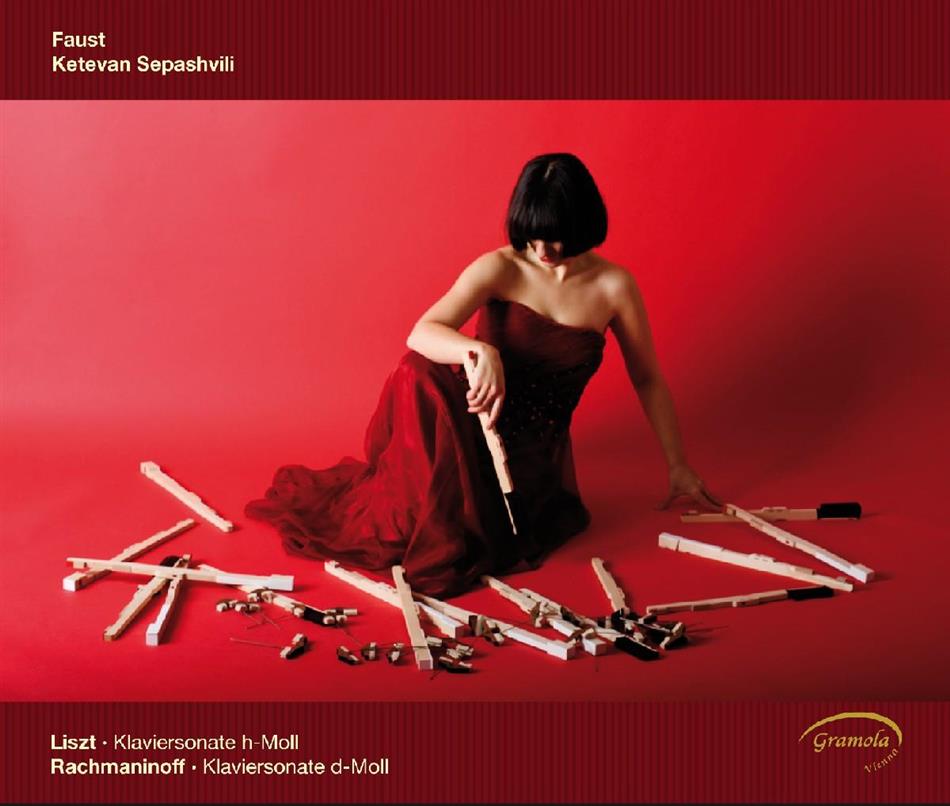 Ketevan Sepashvili & Liszt/ Rachmaninoff - Faust - Klaviersonate H-Moll/D-Moll SACD