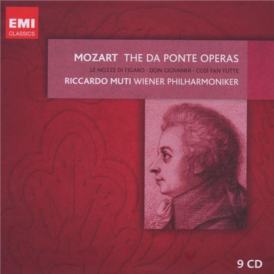Muti Riccardo / Various / Wp & Wolfgang Amadeus Mozart (1756-1791) - Die Da Ponte-Opern 9 CDs
