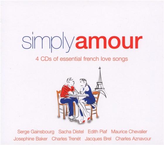 Simply Amour - Various 4 CDs