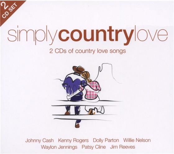 Simply Country Love - Various 2 CDs