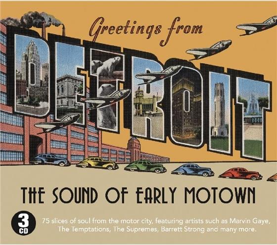 Detroit - Sound Of Early Motown 3 CD