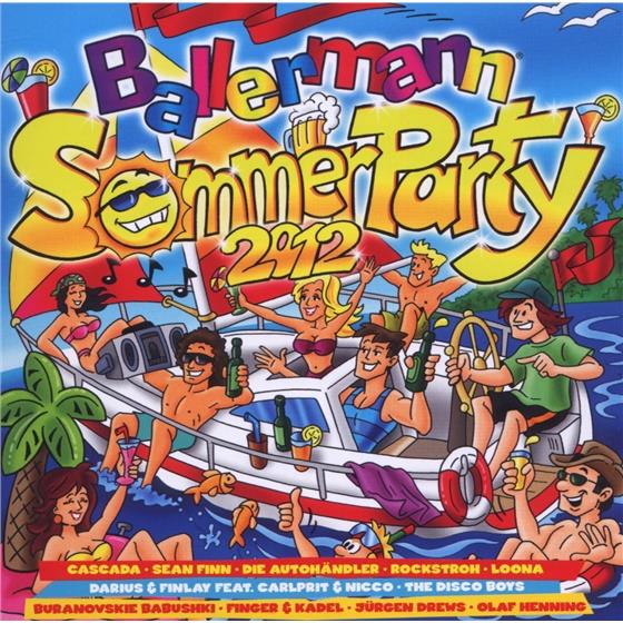 Ballermann Sommerparty - Various 2012 2 CDs