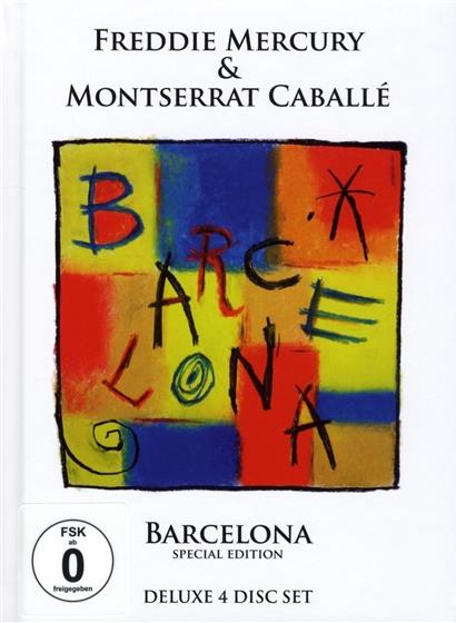 Freddie Mercury & Montserrat Caballé - Barcelona Édition Spéciale, 3 CD + DVD