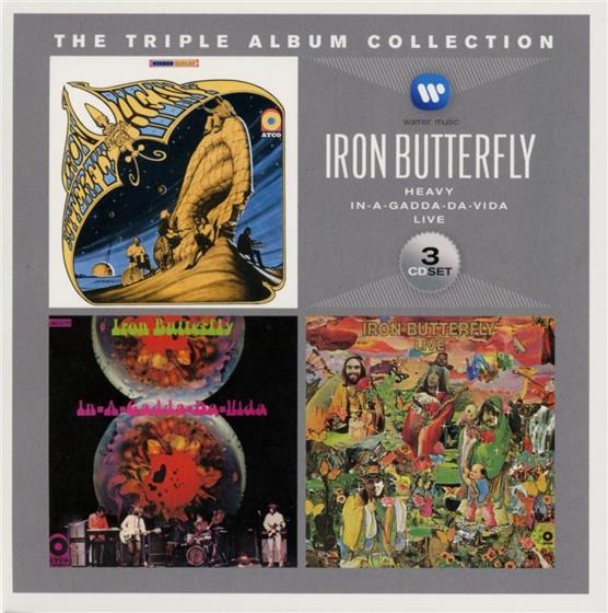 Iron Butterfly - Triple Album Collection 3 CD