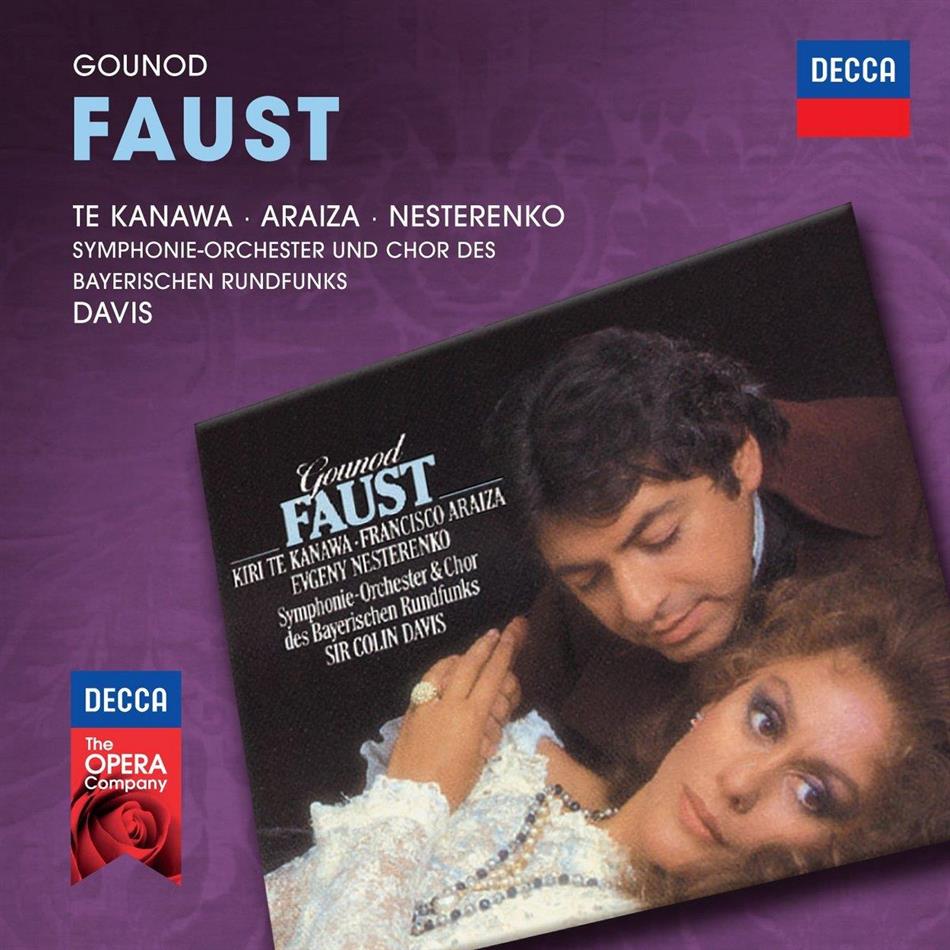 Te Kanawa Kiri / Araiza & Charles Gounod (1818-1893) - Faust 3 CD