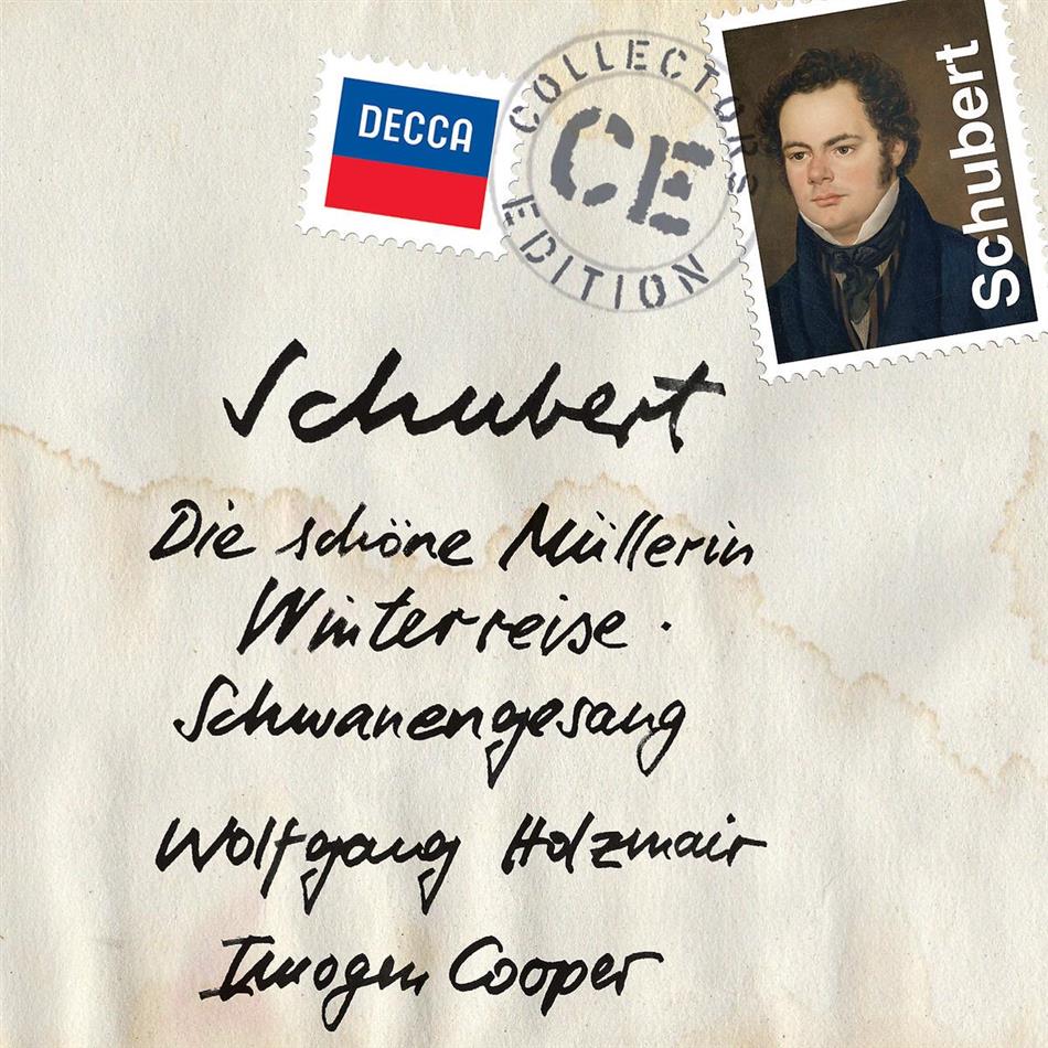 Holzmair Wolfgang / Cooper & Franz Schubert (1797-1828) - Song Cycles 4 CDs