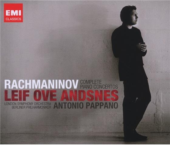 Andsnes Leif Ove / Pappano / Bp / Lso & Sergej Rachmaninoff (1873-1943) - Klavierkonzerte 1-4 2 CDs