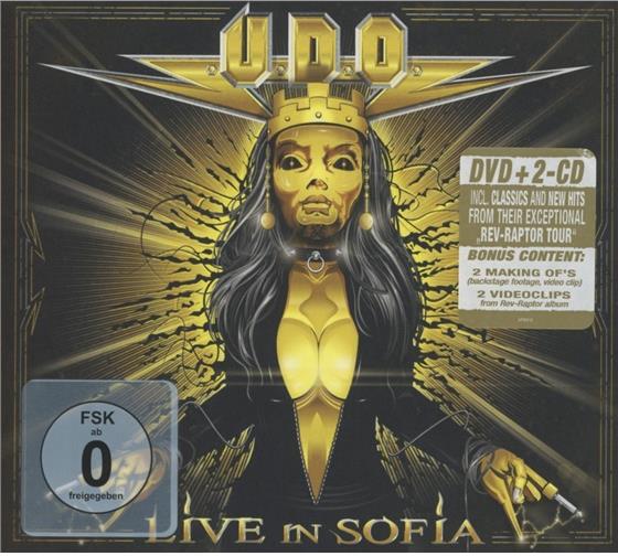 U.D.O. - Live In Sofia 2 CDs + DVD