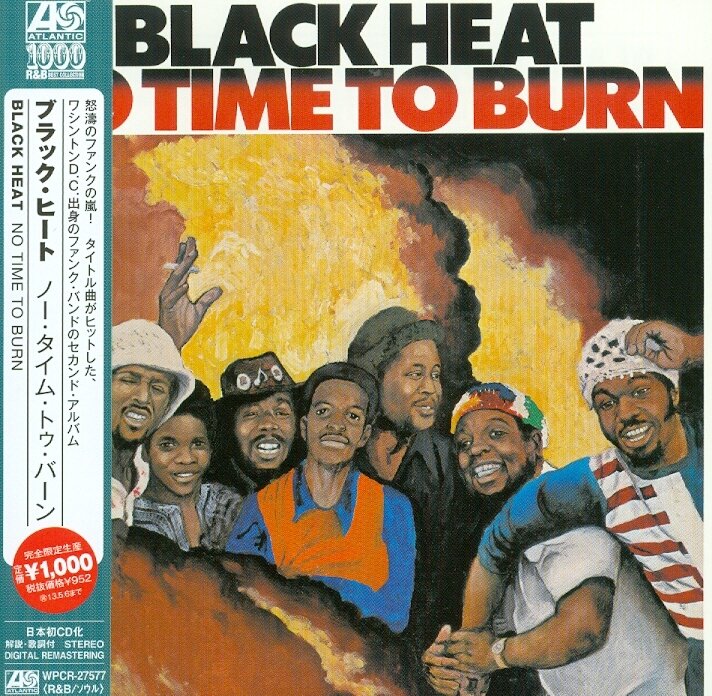 Black Heat - No Time To Burn - Limited Japan Edition, Remastered