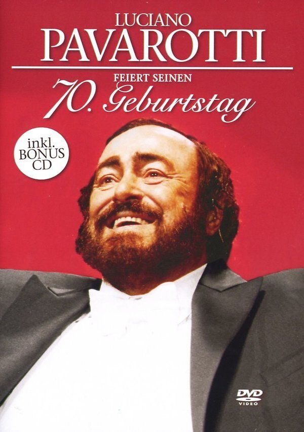 Luciano Pavarotti - Feiert seinen 70. Geburtstag DVD + CD