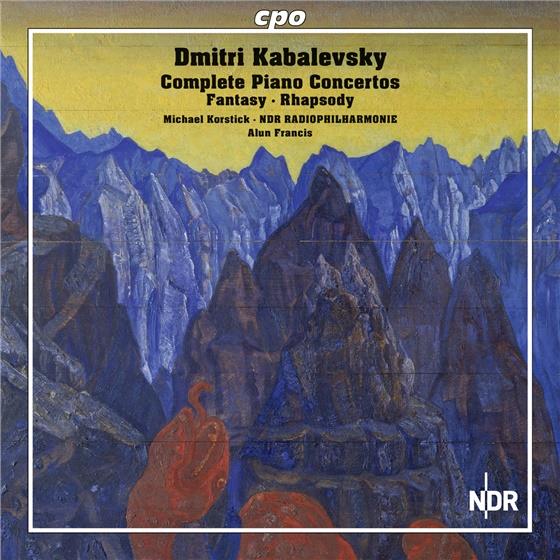 NDR Radiophilharmonie Hannover & Dimitri Kabalewsky (1904-1987) - Klavierkonzerte Nr1-4, Fantasie 2 CDs