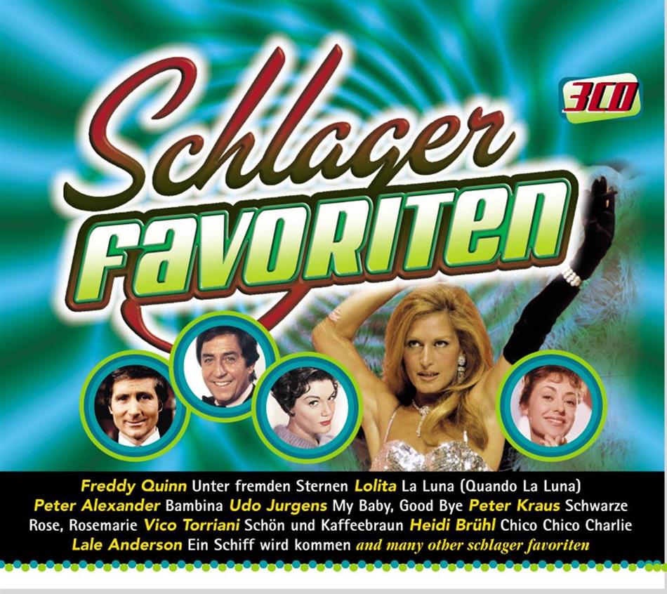 Schlager Favoriten - Various 3 CDs