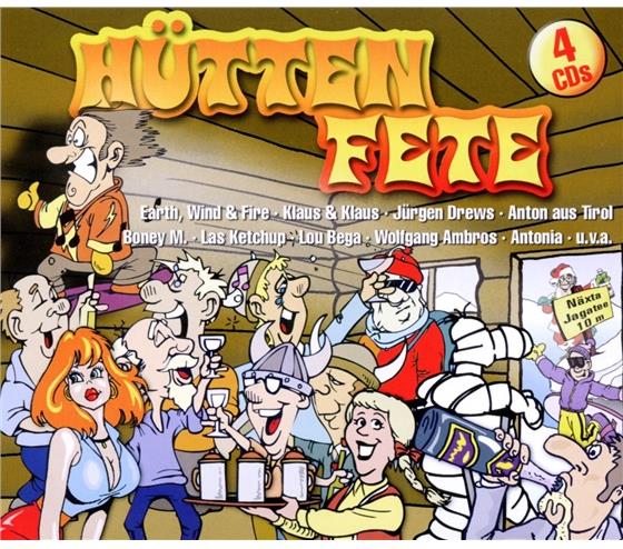 Hüttenfete 4 CDs