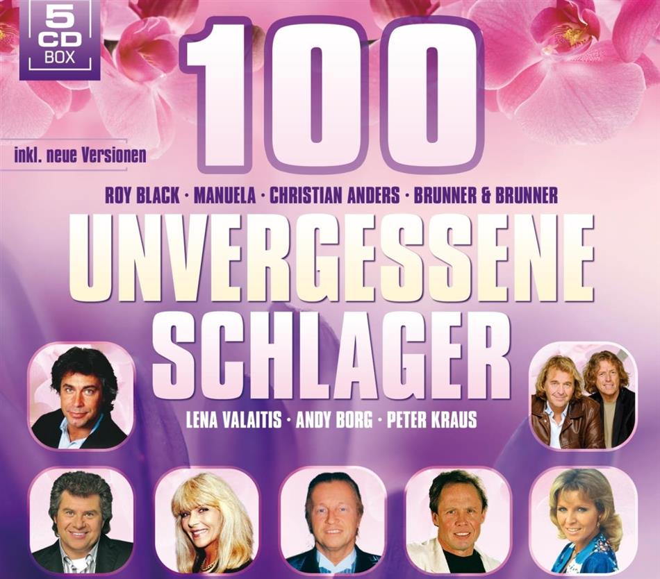 100 Unvergessene Schlager - Various 5 CDs