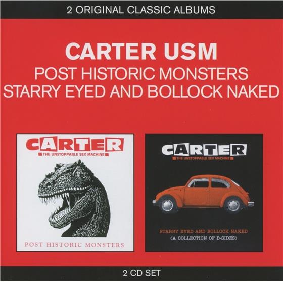 Carter The Unstoppable Sex Machine - Starry Eyed & Bollock/Post Historic 2 CDs