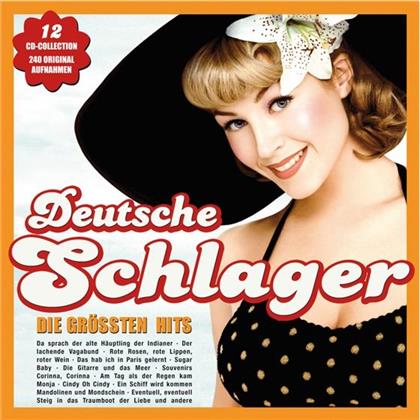 Deutsche Schlager Originalaufnahmen - Various (12 CDs)