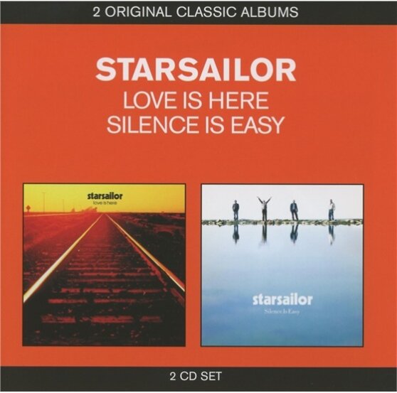 Starsailor - Love Is Here/Silence Is Easy 2 CDs