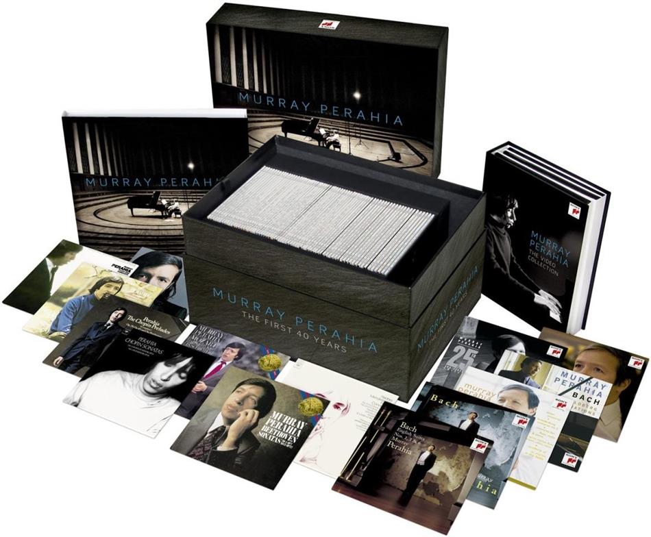 Murray Perahia - Murray Perahia -First 40 Years 68 CDs + 5 DVDs