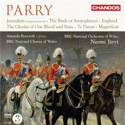 J&auml;rvi Neeme / Roocroft Amanda / Bbc Nc & Parry Hubert - Jerusalem / Glories Of.../ Te Deum / +
