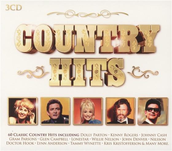 Country Hits - Various 3 CDs