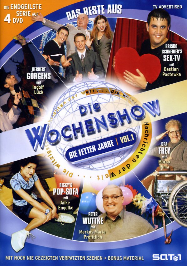 Die Wochenshow - Die fetten Jahre Vol. 1 4 DVDs