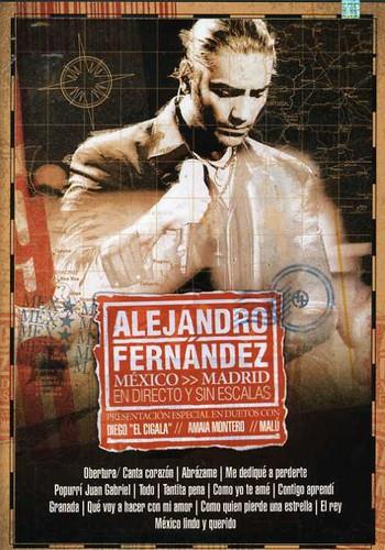 Fernandez Alejandro - Mexico-Madrid: En directo y Sin Escalas